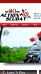 Mobile Screenshot of actionscuba.com